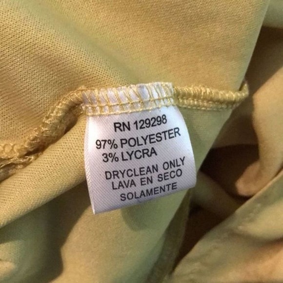 Chartreuse One Shoulder Cocktail Dress - Picture 6 of 8